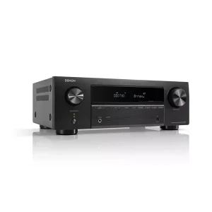 Denon AVRX250BTBKE2 5.1 Channel 4K AV-Receiver with HEOS built-in