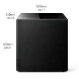 KEF Kube 15 MIE - 15” Powered Subwoofer Black